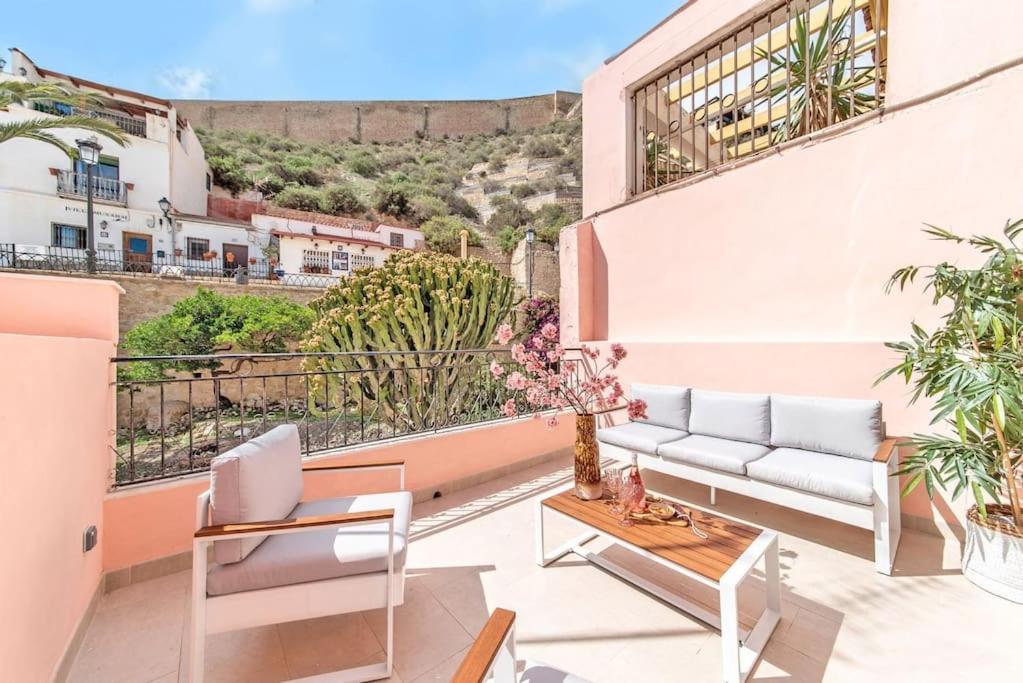 Romantico Atardecer Con Vistas,Terraza, Centrico Alicante Esterno foto